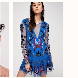 Hearts are Wild Free People Mini Dress